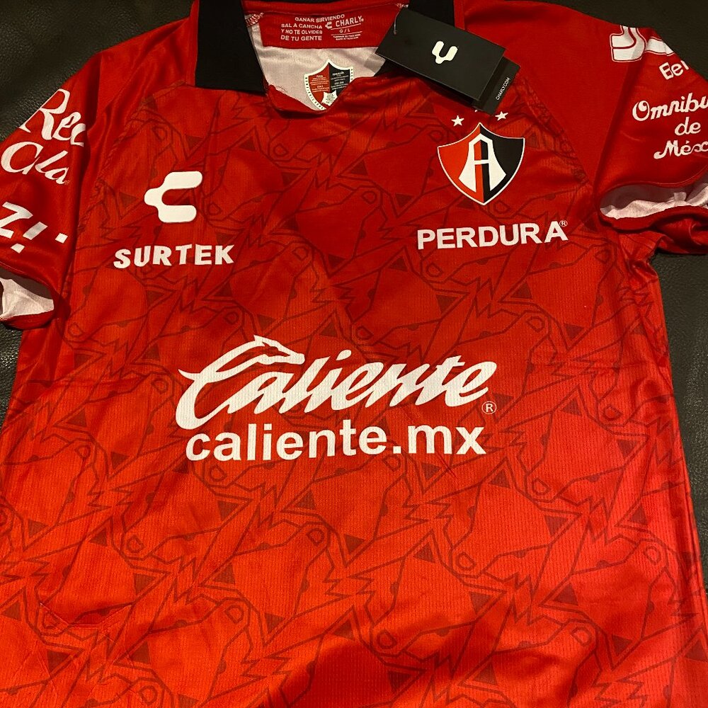 Liga MEXICO ATLAS FC Men's JERSEY Sz M,L,XL, or 2XL New with tags by Charly